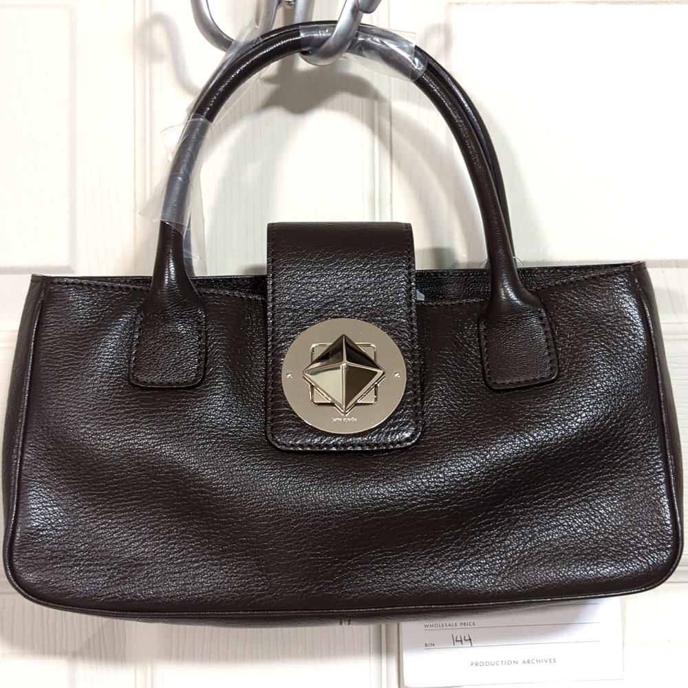 Kate Spade Dark Brown Leather Handbag